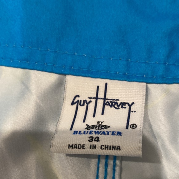 Guy Harvey swimming trunks/baggies size 34 NWT (e) - Picture 5 of 6